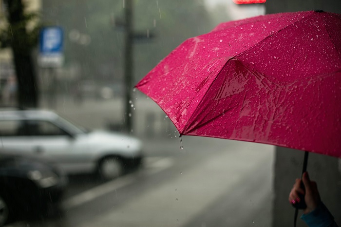 雨の日のデート